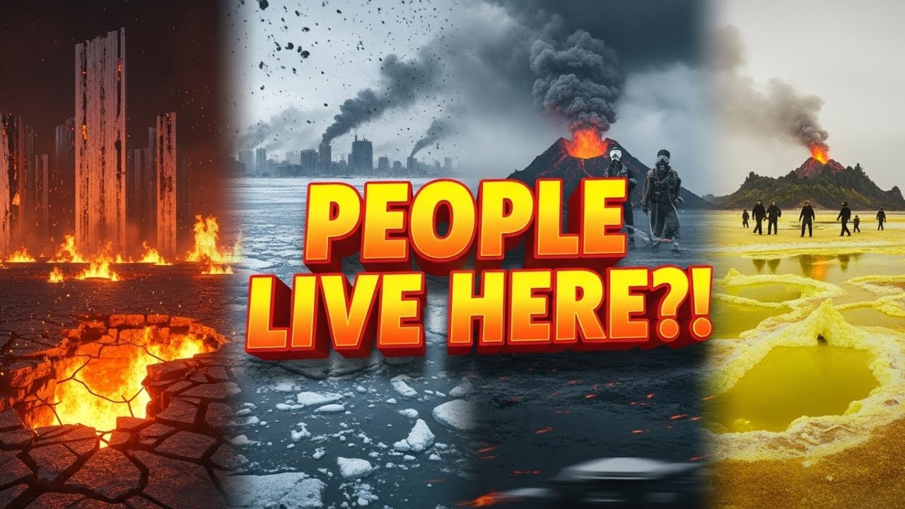 People Actually LIVE Here… The Most Dangerous Places on Earth 😱🔥 - YouTube