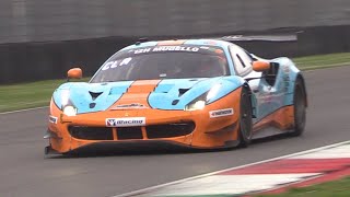 Ferrari 488 GT3 EVO 2020 Pure Sound Racing at Mugello Circuit- V8 Twin Turbo Sound in Action!!!