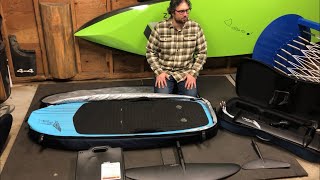 Lift Efoil Walkthrough of Components, Board, Hydrofoil, Battery, etc. In Depth Review Pre Assembly