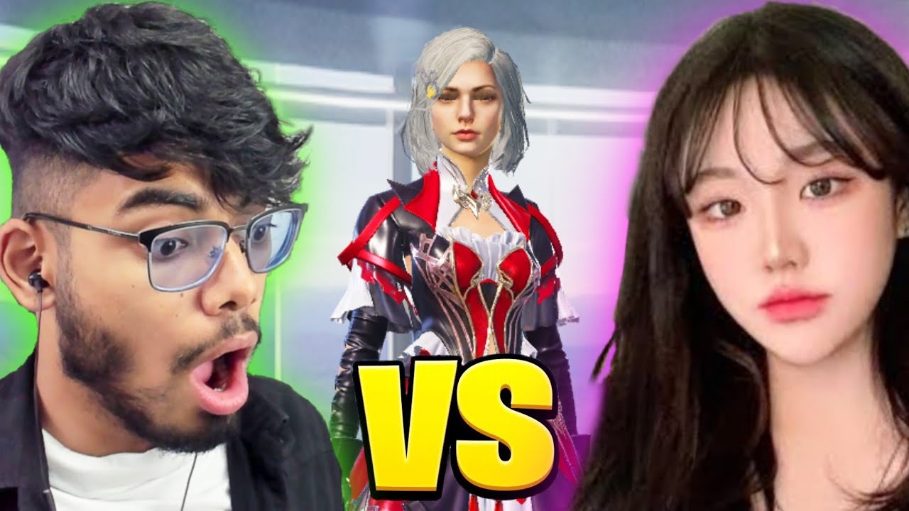 ⁣I Got Challenged By A Girl Gamer For ₹5000 1 vs 1 in BGMI