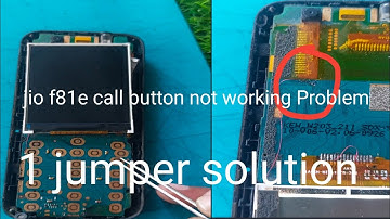 jio f81e call button not working Problem ll jio phone call solution