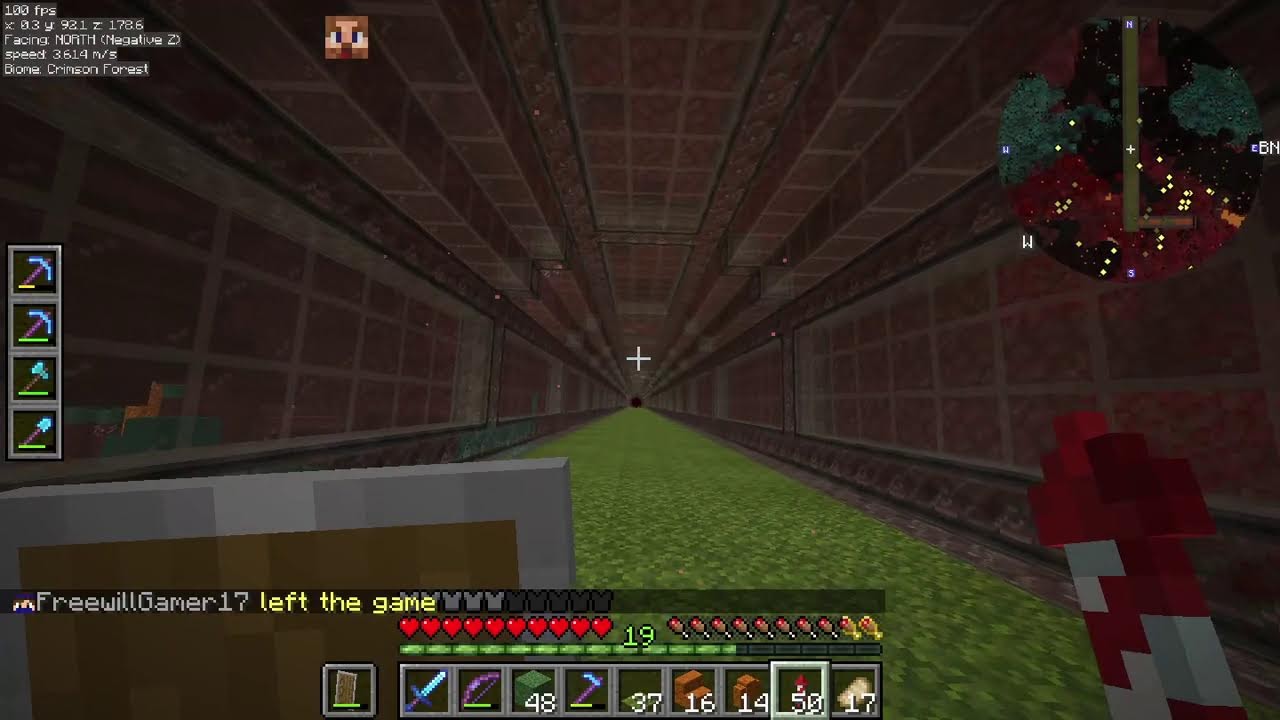 Limitless SMP S4 - Stream 14, Nether Tunnel Planting