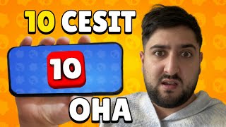 10 ÇEŞİT BRAWL STARS OYUNCUSU