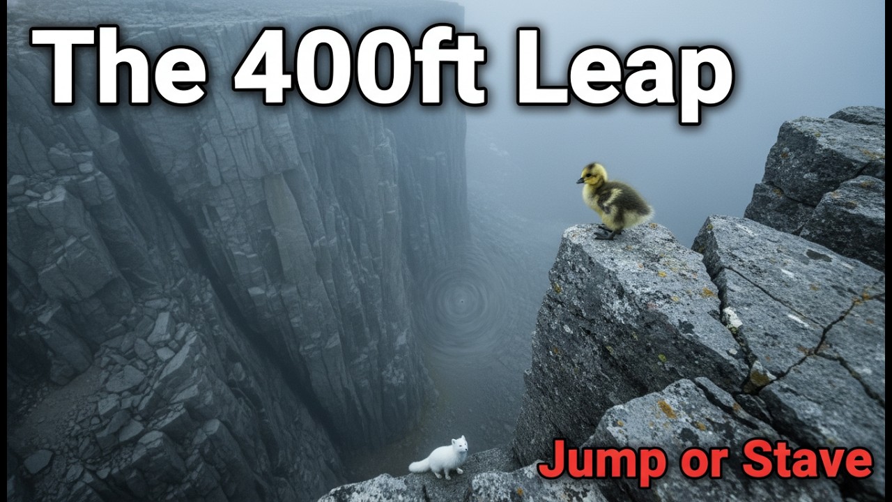 Wildlife: The 120-Meter Leap of Faith for Greenland's Barnacle Goslings