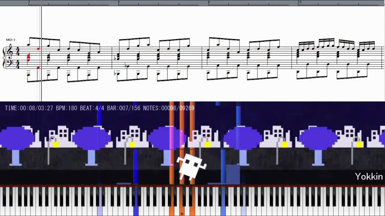[Piano] Ukigumo[DDDot](FULL) - HigeDriver