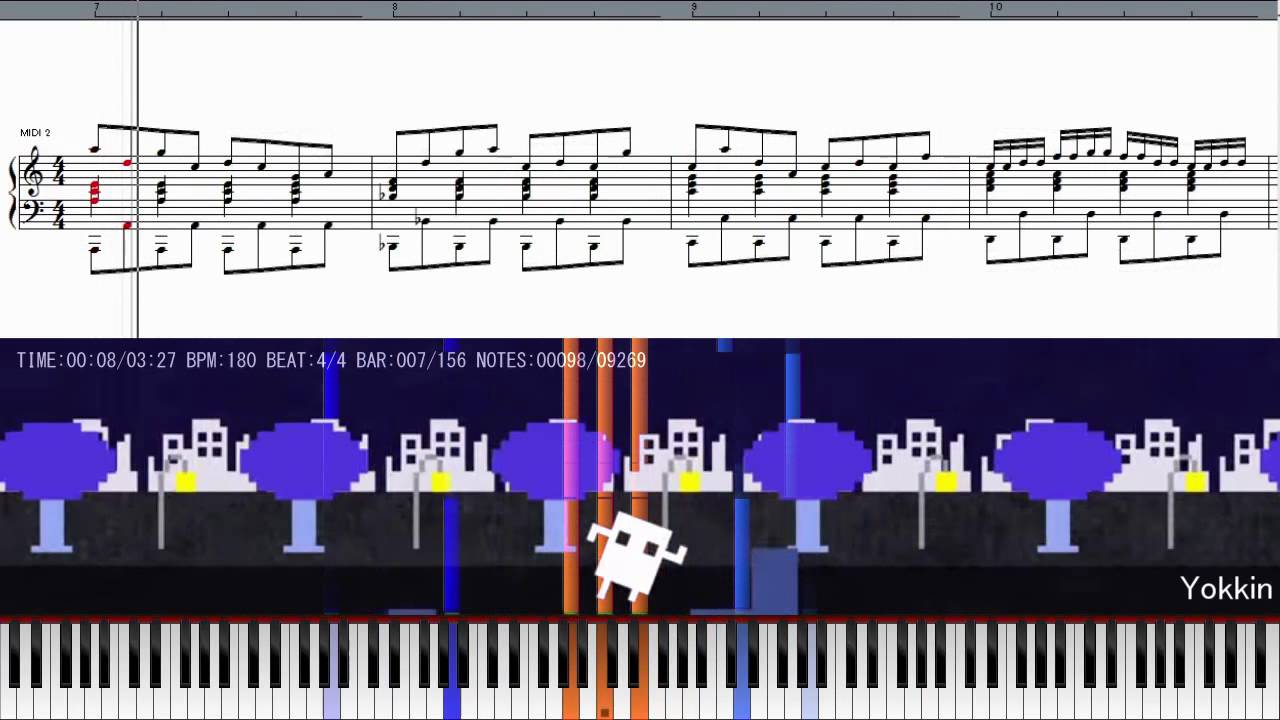 [Piano] Ukigumo[DDDot](FULL) - HigeDriver