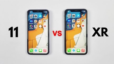 iOS 16.6 - iPhone 11 Vs iPhone Xr - SPEED TEST
