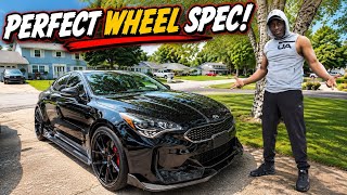 Career Overview The Perfect Kia Stinger Wheel Spec & Mods! Don't Sleep On The Stinger?