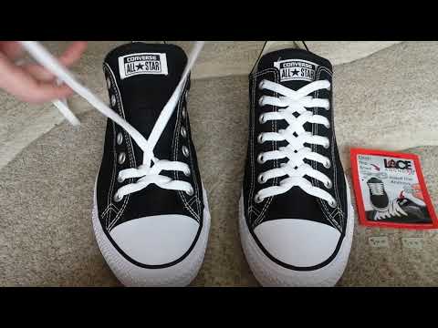 lacing converse sneakers