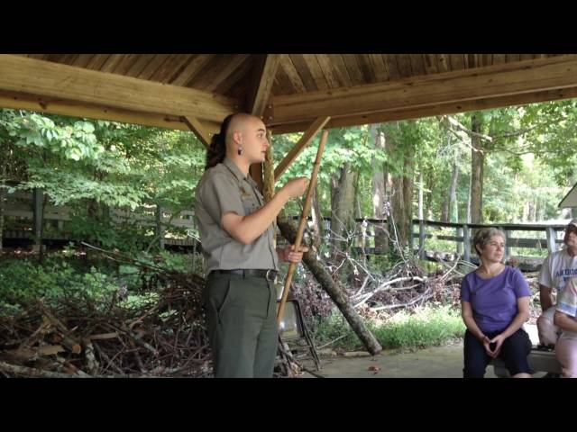 Russelll Cave Atlatl Demo