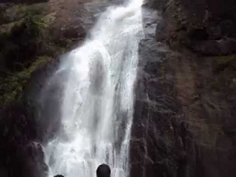 Palaruvi Waterfall Kollam District Kerala India