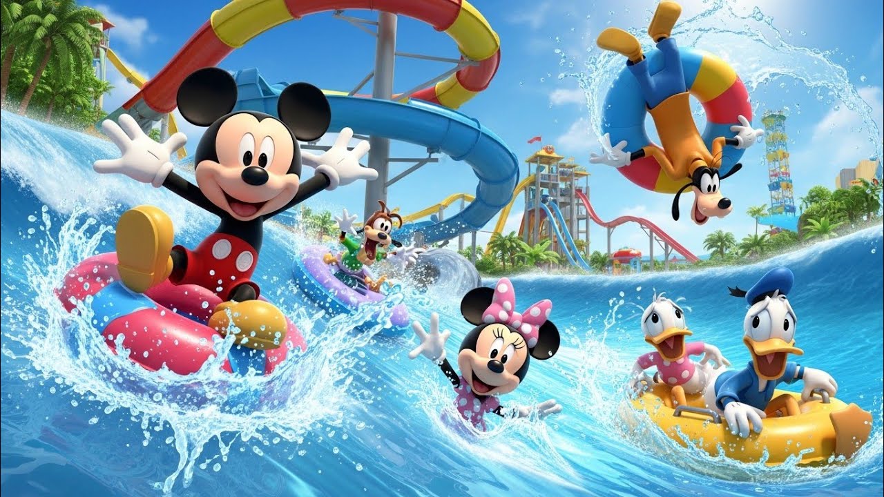 Mickey and Friends’ Wild Water Park Adventure!