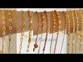 Latest light Weight Gold Bracelet Designs||Daily Wear Bracelet Model