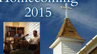 Video thumbnail of "ASK THE BLIND MAN HE SAW IT ALL~ Song by Israel Clark & Kentucky Mountain Trio at 2015 Homecoming at"