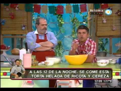 Preview de Torta helada de ricota y cerezas 