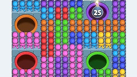 Hole People Level 186 Game Walkthrough Solution