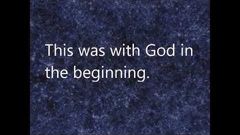 CC, Cycle 3, Week 17, Latin, John 1:1-4 (in English)