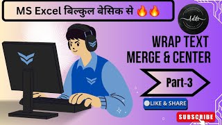 How to Use Wrap Text &amp; Merge and Center in Excel | Tutorial