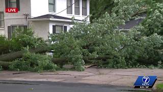 Storms leave damage in Fremont