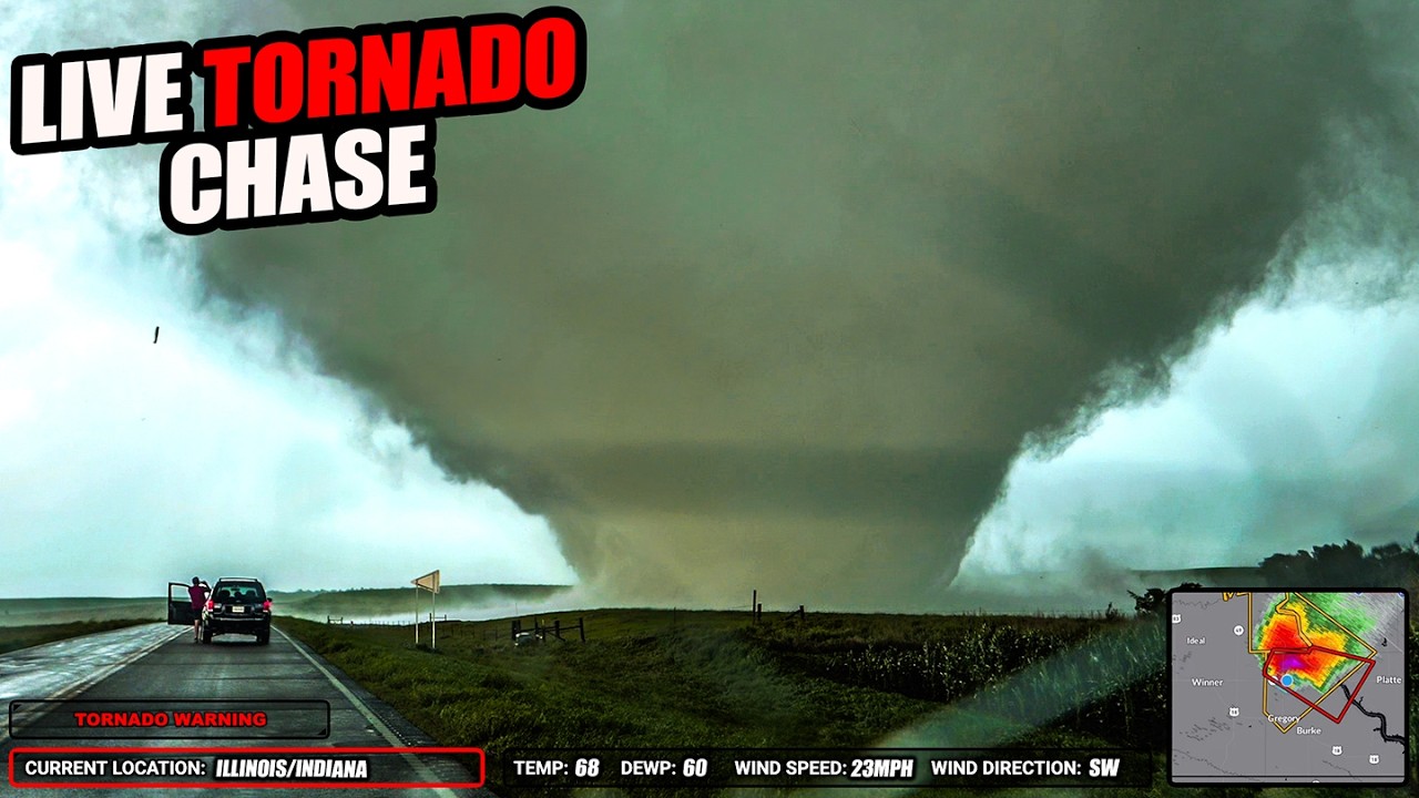 🔴LIVE | Chasing Tornadoes In The Midwest | TORNADO SEASON IS BACK