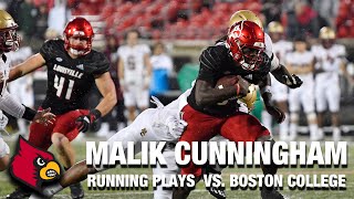 Malik Cunningham Racks Up The Rushing Yards Against Boston College