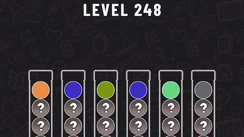 Ball Sort Puzzle Level 248 #ballsortpuzzle #ballsortpuzzlegameplay #puzzlegame #mobilegames