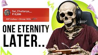 PART 2!! 💀40 SNIPER FINISHES = ₹15,XXX?😱🔥DINNER CHALLENGE! 🤣😭 | Ruthless Gaming | TELUGU BGMI