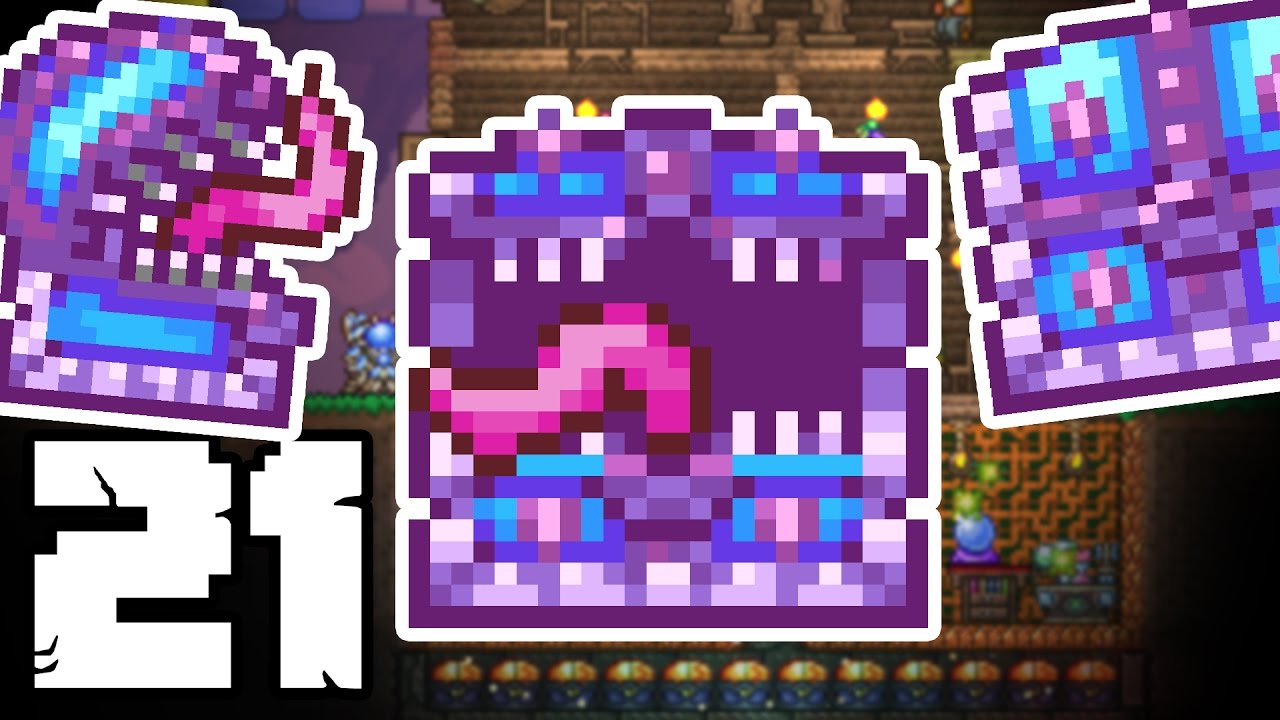 NEW CRYSTAL MIMIC! Terraria 1.3 MODDED v5 Ep.21