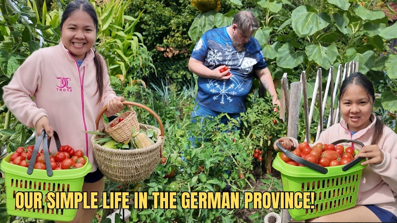 Ganito Kasagana ang Buhay Probinsya Tuwing Summer Season dito Germany.