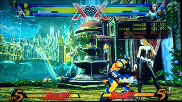 UMVC3: Advanced Wolverine Combo Tutorial Pt.2 (Step by Step)