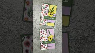 Super Easy Tri-Fold Fun-Fold Card Floral Impressions Suite With Garden Green & Fresh Freesia