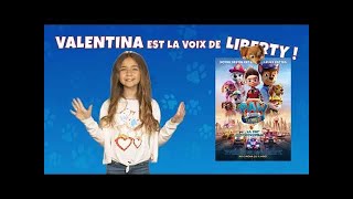 Valentina double Liberty dans le film La Pat' Patrouille (Making Of)