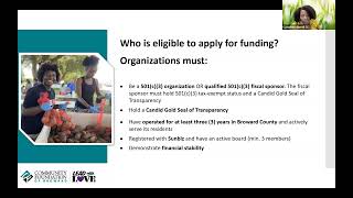 2026-2027 Grant Information Session