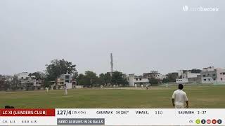 Live Cricket Match | Fusion XI vs LC XI (LEADERS CLUB) | 19-Mar-23 12:17 PM | Summer Classic Tournam screenshot 3