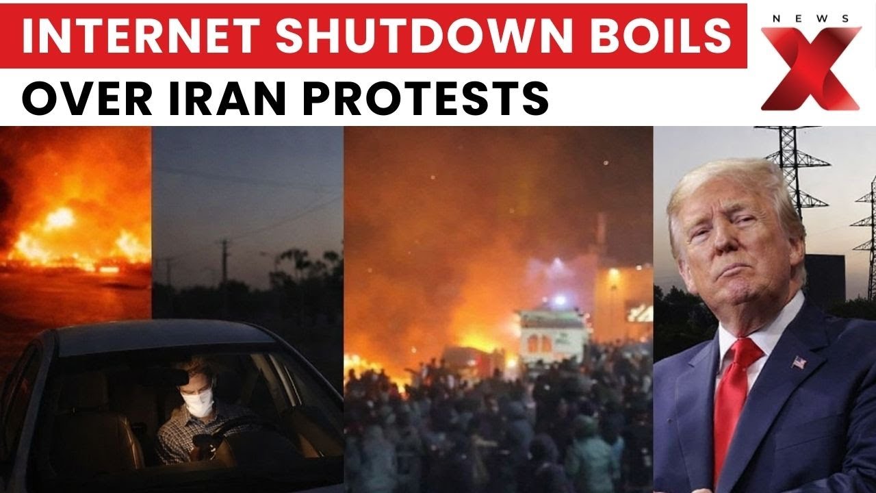 Iran Fiery Protests: Iran Blocks Internet Amid Escalating Protests: Streets Turn Chaotic in Tehran