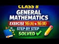Class 8...General  mathematics 