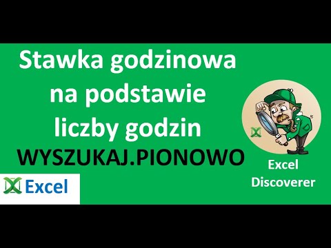 Excel - Wyszukiwanie stawki godzinowej w zależności od liczby przepracowanych godzin - widzowie 123