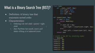 Comparing and Contrasting Binary Trees and Binary Search Trees