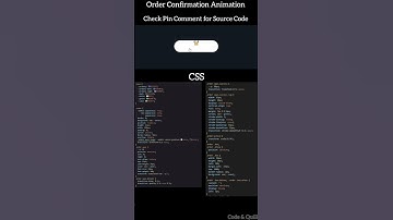 Order Confirmed Animation | E-commerce Website #coding #html #css #js #programming #webdevelopment