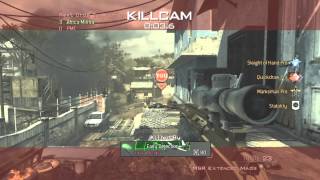 Bounce Shot Possible in Mw3 - A Cross Map Killcam!