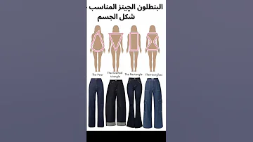 البنطلون الجينز للمناسب لشكل جسم المرآة يوميات سيف عامر جينز الاجسام Fashion 
