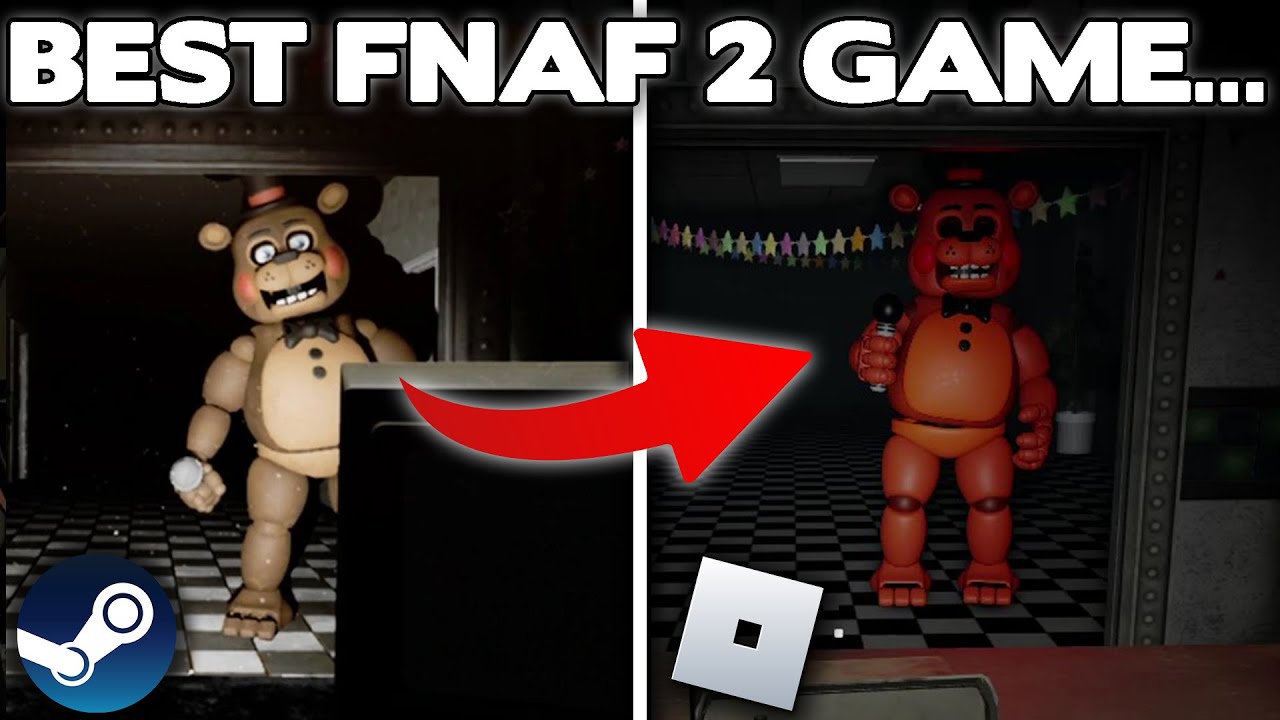 ROBLOX Fnaf 2 Doom but we actually complete night 2 