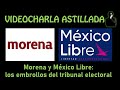 Morena y México Libre: los embrollos del tribunal electoral