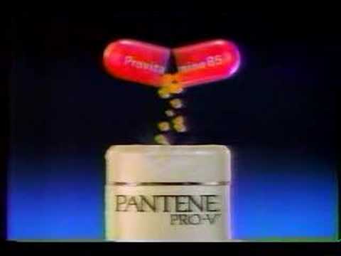 Pub de Pantene pro V années 90