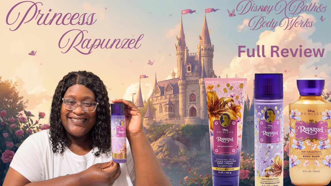Полный обзор парфюмерного спрея «Принцесса Рапунцель» | Ноты, цена и варианты наслаивания 👸💜🏰✨