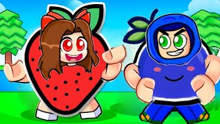 We Turned Into Food In Roblox🍓🍇!!