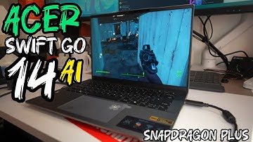 Acer Swift Go 14 AI | Snapdragon PLUS | 1 Month Later Gamer Impressions