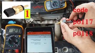 كيفية فحص حساس حرارة المحرك و أسلاكه1 How to check the engine temperature sensor and its wiring
