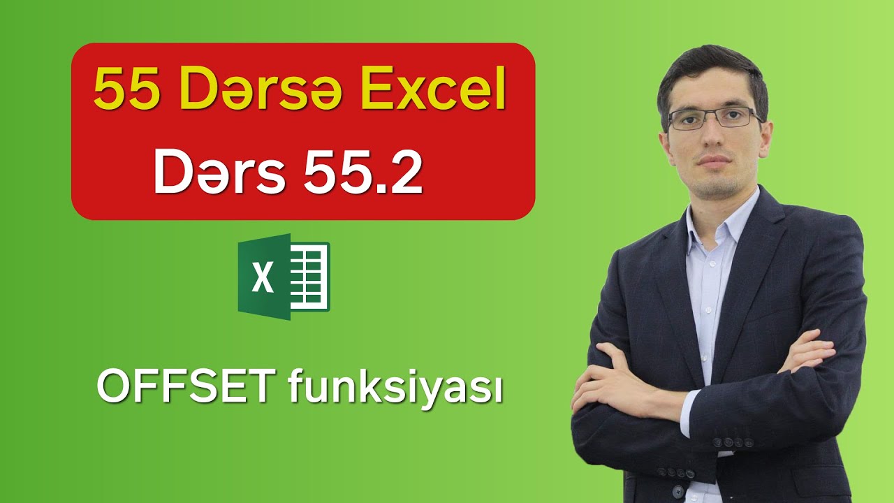 Excel dərs 55.2 - OFFSET funksiyası