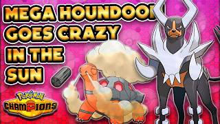 This Top Ranked MEGA HOUNDOOM BUILD Is CRAZY In The Sun for Pokémon Champions @Jeans_YT